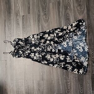 🦇 Justily Hi Low Floral Maxi Dress 🦇